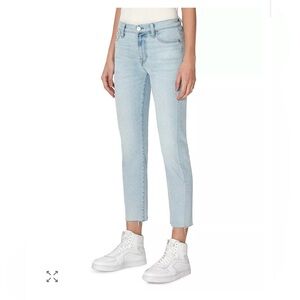 EUC 🍭 7 For All Mankind Roxanne Ankle Jeans Luxe Vintage Sandalwood Wash Sz 25